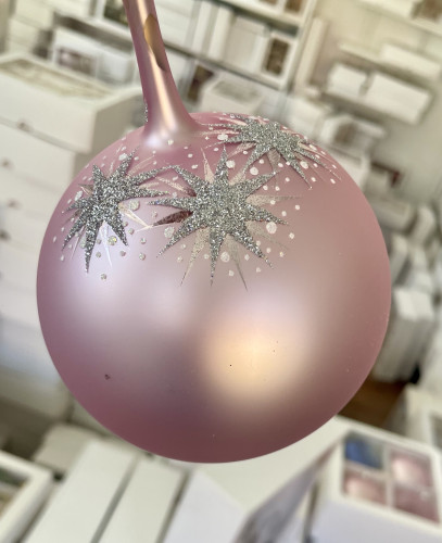 10cm s textem, růžová